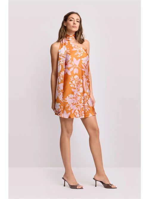 Abito monospalla tessuto fantasia - Abito NISO KOCCA | NISO/F1003